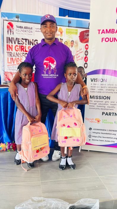 2026/2027 Academic Year: TAF Expands Support for Girls across Kono